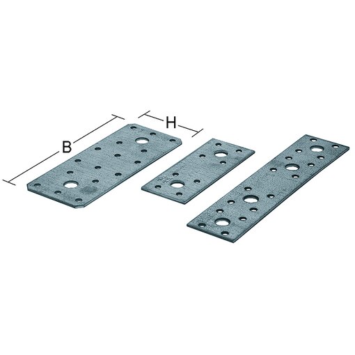 Plat d'assemblage 180X60X2,5 SV